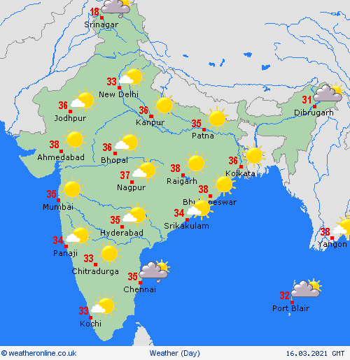 India daily weather forecast latest, March 16: Wet weather conditions set to impact parts of north and northwest India India daily weather forecast latest, march 16: wet conditions set to impact parts of north and northwest india